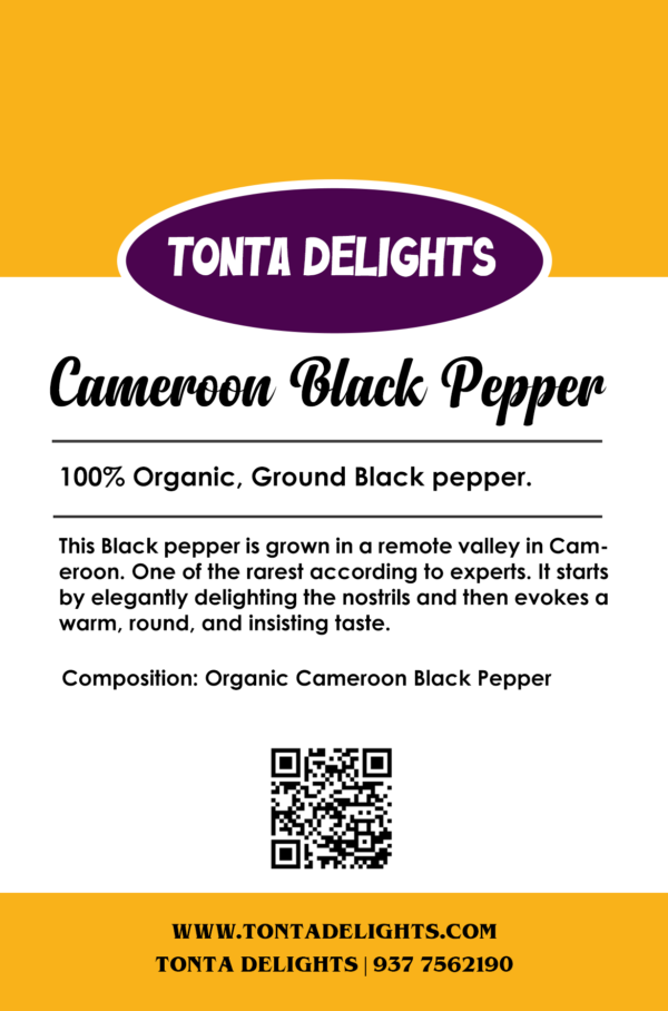 Cameroon Black Pepper - Rare and Aromatic - Image 3